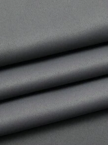 1 cái/2 cái rèm cản sáng Gripping, rèm cản sáng ngoài trời, rèm cản sáng trong nhà, rèm tủ quần áo, rèm trang trí phòng, rèm trang trí ngoài trời, rèm trang trí cửa sổ, rèm đen, rèm trắng, rèm cản sáng, rèm cách nhiệt, rèm Gripping màu trơn sợi pha polyester cho phòng ngủ, phòng khách, ban công - Màu xám đen - Xem 9