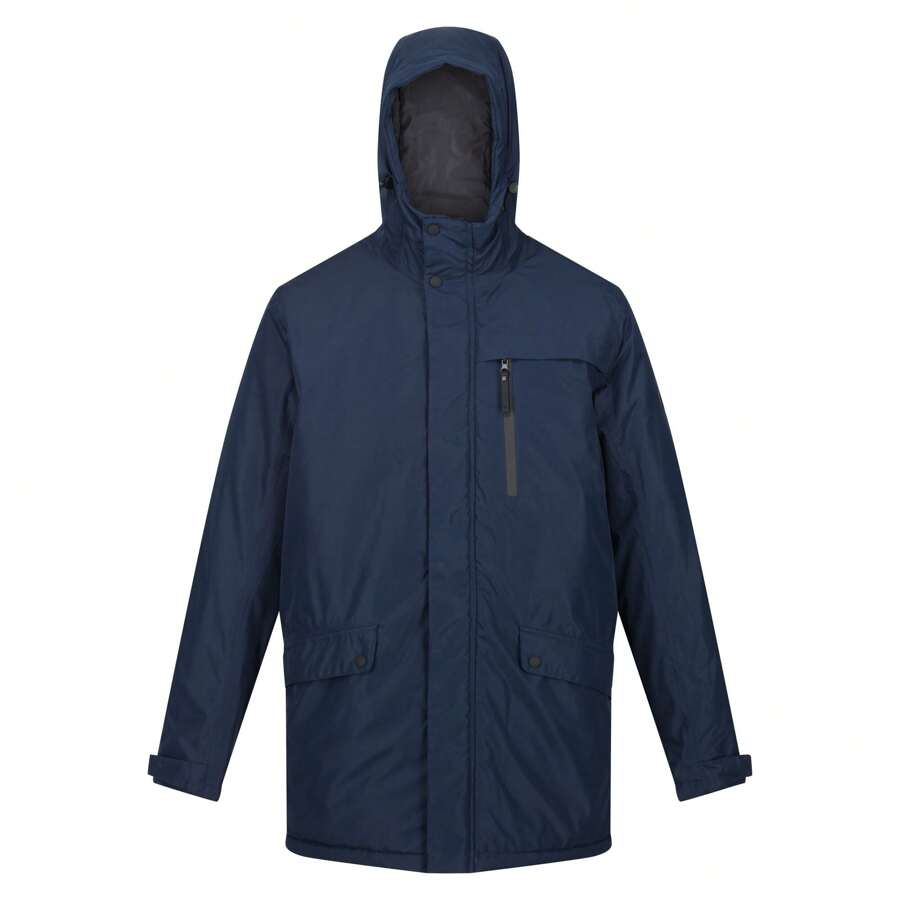 Regatta Mens Penbreak Waterproof Jacket (Navy) - Navy Blue - View 1