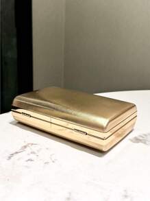 Clutch Evening Bag,Bridal Party Dinner Bag,Golden Glitter Evening Bag,Small Handbag Suitable For Parties,Dances,Weddings And Formal Occasions,Fashionable And Elegant Lady Metal Chain Shoulder BagTready Bride Bag, Perfect For Party,Wedding, Prom,Dinner/Banquet, Matching With Wedding Dress, Formal Dresses, Prom Dress, Birthday Dress, Party Dress