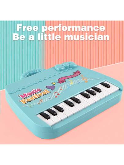 ミニ子供用電子ピアノ 22キー、楽器おもちゃ初心者用の音楽教育