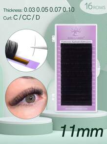 SONG LASHES 嫁接睫毛延长自然C CC D 卷翘俄罗斯卷翘0.05 0.07 0.10 0.15 0.20长度睫毛簇,睫毛簇,单根睫毛,睫毛,假睫毛 - CC - 查看 43