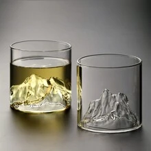1pc,A Highly Attractive Guanshan Glass With A Grand Atmosphere, Making Your Life Full Of Emotions. A Cup Suitable For Gatherings, Bars, And Family Gatherings, Can Be Used For Red "Back To School""School Supplies""The Spring Festival""Valentine's Day"