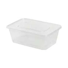 10pcs Disposable PP Bento Boxes With Lids, Rectangular Meal Prep Containers For Microwave & Refrigerator, For Home Kitchen, Restaurant, Picnic, Party