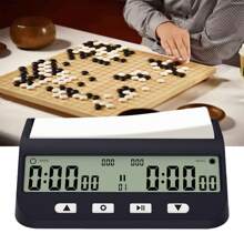 (1入) 英式國際象棋計時器 - 黑色 - 查看 9