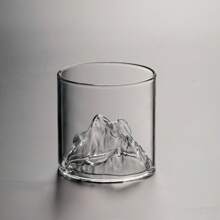 1pc,A Highly Attractive Guanshan Glass With A Grand Atmosphere, Making Your Life Full Of Emotions. A Cup Suitable For Gatherings, Bars, And Family Gatherings, Can Be Used For Red "Back To School""School Supplies""The Spring Festival""Valentine's Day"