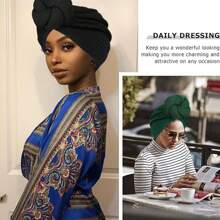 Turbanti da donna in tessuto africano con fiore fatto a mano, nodo solido di colore, cappello da chemio stile casual ad alta gamma, confortevole e traspirante per l'abbigliamento quotidiano della testa.