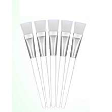 50pcs Mask Brush Mask Applicator Soft Facial Sapping Brush With Clear Plastic Handle Suitable For Skin Care, Body Butter Applicator Tool - Clear - View 9