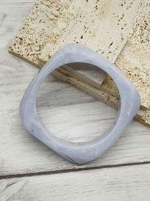 1 chiếc vòng tay Acrylic nhựa màu kẹo bất đối xứng, phong cách BohemianTrung Đông, với các yếu tố cổ điển, thanh lịch, nghệ thuật, dễ thương và gợi cảm, màu chuyển sắc thạch, hoàn hảo cho hẹn hò, thường ngày, làm quà tặng - vòng đeo tay - Xem 21