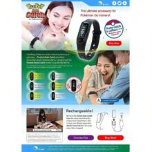 Brook Pocket Auto Catch - Auto Catch Compatible For Pokemonn Go Plus, Catching Pokemonn And Collecting Items Just Got Easy - 黑色 - 查看 9