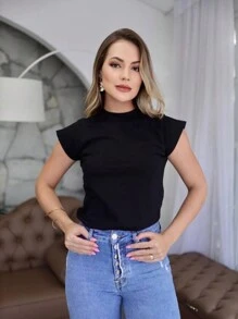 Women T-Shirts - 黑色 - 查看 1