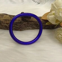 1件亮片果冻手镯，夸张设计，9毫米圆形手镯，男女通用，礼品 - 彩色 - 查看 10