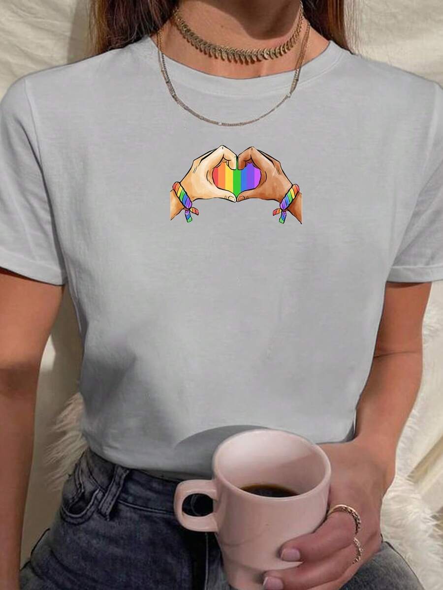 Women T-Shirts - Xám - Xem 1