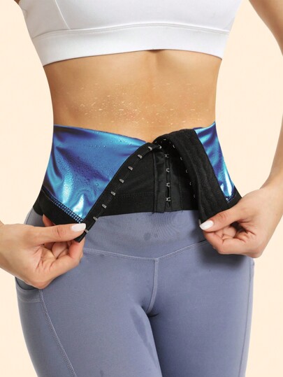 XIANG YU حزام تعرّق اليوغا للنساء قطعة واحدة، تناسب الطراز الأوروبي والأمريكي، للياقة البدنية والتعرق وشد البطن والخصر والصدر، حزام مدرب الخصر مناسب للتمارين المنزلية والرياضة والمشي