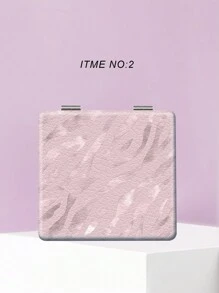 1 chiếc gương trang điểm cầm tay in hình graffiti, có thể gập lại, siêu mỏng, nhẹ, khung mạ bạc nano chất lượng cao, chi tiết tinh tế, phù hợp cho nhiều dịp, thiết kế vuông nhỏ gọn có thể gập lại, thích hợp làm quà tặng, đồ dùng du lịch, đồ giá rẻ, vật dụng cần thiết khi đi du lịch. - Nhiều màu - Xem 8