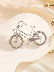 Một chiếc trâm cài xe đạp Unisex bằng thủy tinh và tráng men theo phong cách kỳ nghỉ thời trang và thanh lịch, thích hợp cho hàng ngày, ngày lễ và tiệc. - Nhiều màu - Xem 5