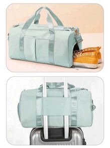 大容量防水健身包，干湿分离周末旅行包，多功能便携单肩包，适用于商务、度假、户外、滑雪、健身旅行、过夜包、手提包、运动包、学习用品、返校季、周末旅行、旅行箱包、健身包、旅行行李袋、行李包、大学背包、行李包、周末旅行包、医院包、假日及冬季返校季