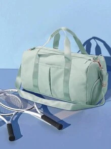 大容量防水健身包，干湿分离周末旅行包，多功能便携单肩包，适用于商务、度假、户外、滑雪、健身旅行、过夜包、手提包、运动包、学习用品、返校季、周末旅行、旅行箱包、健身包、旅行行李袋、行李包、大学背包、行李包、周末旅行包、医院包、假日及冬季返校季