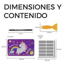 40 Tarjetas Rasca Y Gana Personalizables Para Niños Scratch Off Rifa Casera Suerte Recompensa Pegatina De Recubrimiento - Morado - Ver 4