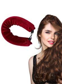 1pc Heatless Extra Large Wavy Hair Curler For Dry Hair Slouchy Sleep Hair Curling Tool - Multicolor - View 9