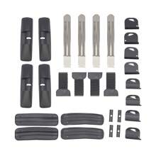 YUNRUX 2x Universal Roof Rack Crossbars 100cm Luggage Carrier Aluminum - A - 查看 7