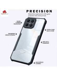 Funda Carcasa Honor X8b Case Transparente Esquina Reforzada - transparente - Ver 4