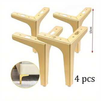 4 τμχ DIY Ανταλλακτικό Καναπέ Πόδια Μεταλλικά Πόδια Για Έπιπλα Μοντέρνα Τρίγωνα Πόδια Ντουλάπα Καναπές Καρέκλα Ντουλάπα βαρέως τύπου Πόδια καναπέ