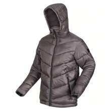 Regatta Mens Toploft II Hooded Padded Jacket (N/A) - Grey - View 3