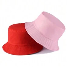 Stylish Unisex Bucket Hat: Breathable, Lightweight, & Sun-Protective In Candy Colors- Durable & Versatile Men's Sun Hat Summer Hat, Suitable For Summer Outdoor Activities Such As Hiking And Fishing