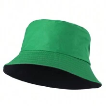 Stylish Unisex Bucket Hat: Breathable, Lightweight, & Sun-Protective In Candy Colors- Durable & Versatile Men's Sun Hat Summer Hat, Suitable For Summer Outdoor Activities Such As Hiking And Fishing