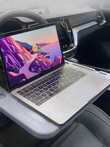 Car Interior Accessories Car Tray Drink Holder Multifunctional Desk Steering Wheel Table - Black - View 3