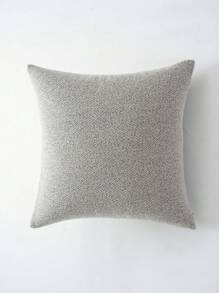 1/2 pièces Taie d'oreiller avec motif en maille de diamant, couleur beige minimaliste moderne, en tissu jacquard doux et soyeux en fausse cachemire. Convient pour le canapé, la chaise, le lit, la décoration du salon et de la chambre. Doux et agréable pour la peau en toutes saisons