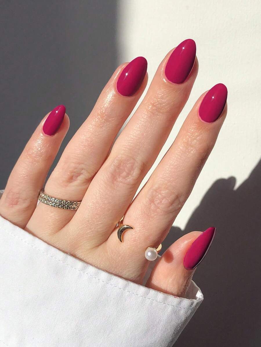 Bộ 24 móng tay giả hình bầu dục ngắn, bóng, màu nude, giúp bạn nâng tầm diện mạo ngay lập tức! Bộ móng giả acrylic màu kẹo macaron hoàn hảo, bao gồm 1 gel dán và 1 dũa móng, phù hợp cho phụ nữ và các bạn gái sử dụng hàng ngày khi đi làm, học tập và dự tiệc. Dụng cụ làm móng - Đỏ - Xem 1