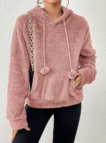 Women Winter Coats - Màu Hồng baby - Xem 4