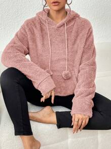 Women Winter Coats - Màu Hồng baby - Xem 5