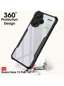 Funda Transparente Xiaomi Redmi Note 13 Pro Plus + Mas Mica - transparente - Ver 9