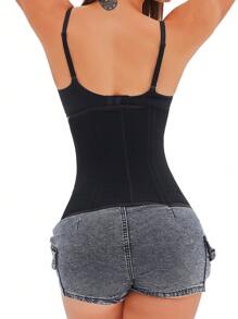 Ceinture de maintien de la taille avec fermeture éclair, gaine du corps à haute compression pour femmes