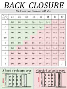 Plus Size Women's Fashion Lace Bow Front Underwire Bra - Red Violet - View 7