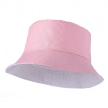 Stylish Unisex Bucket Hat: Breathable, Lightweight, & Sun-Protective In Candy Colors- Durable & Versatile Men's Sun Hat Summer Hat, Suitable For Summer Outdoor Activities Such As Hiking And Fishing
