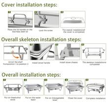 Chafing Dish Buffet Set 2/4/5/6/8/10 Pack 8QT Stainless Steel Food Warmer Chafer Complete Set For Home Party, Buffets, Wedding - 4 Pack - View 7