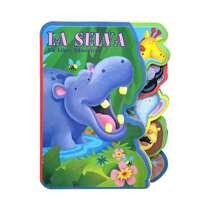 1 Stück spanischsprachiges Kinderlern- und Kognitionsstorybook, 12cm*15,8cm, deformiertes EVA-Buch, Förderung der kognitiven Fähigkeiten von Kindern, Weihnachts-, Erntedank-, Neujahrsgeschenke