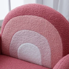 WAHSON OFFICE CHAIRS 1PC Wahson Children's Armchairs Cute Children's Armchair 1-Seater Children's Armchair With Thick Seat, Children's Club Armchair For Living Room/Bedroom - Pink - View 8