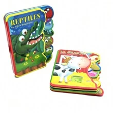 1 Stück spanischsprachiges Kinderlern- und Kognitionsstorybook, 12cm*15,8cm, deformiertes EVA-Buch, Förderung der kognitiven Fähigkeiten von Kindern, Weihnachts-, Erntedank-, Neujahrsgeschenke