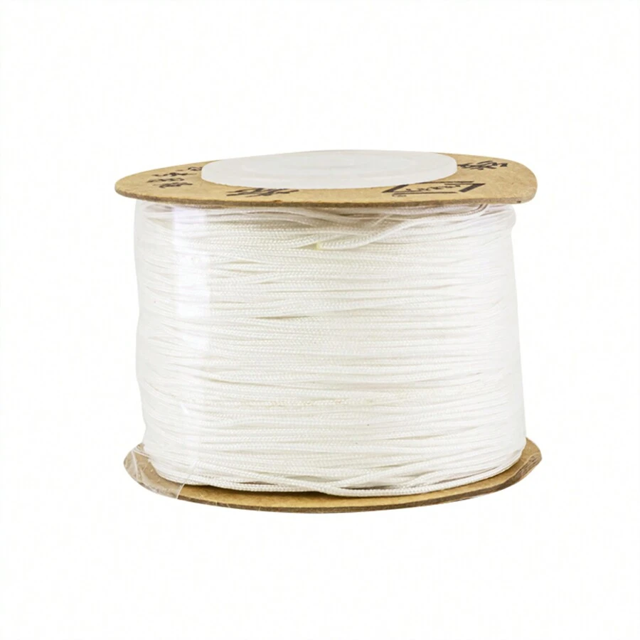 Hilo Chino para Pulseras 0.8mm Varios Colores - Blanco - Ver 1