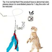 11pcs/Set (Random Accessory Colors And Styles) Pet Cat Toy Set Including Cat Tunnel, Feather Wand, Plush Mouse And More - Multicolor - View 3