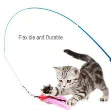 11pcs/Set (Random Accessory Colors And Styles) Pet Cat Toy Set Including Cat Tunnel, Feather Wand, Plush Mouse And More - Multicolor - View 8