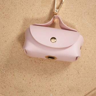 Dog Waste Bag Storage Bag, Leather Dog Poop Bag Small Bag For Dogs