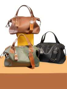 Women Shoulder Bags - 軍綠色 - 查看 5