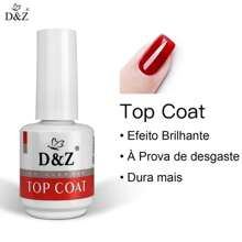 Top Coat Selante D&z 15ml Extra Brilho Unha Gel E Porcelana Festa Junina