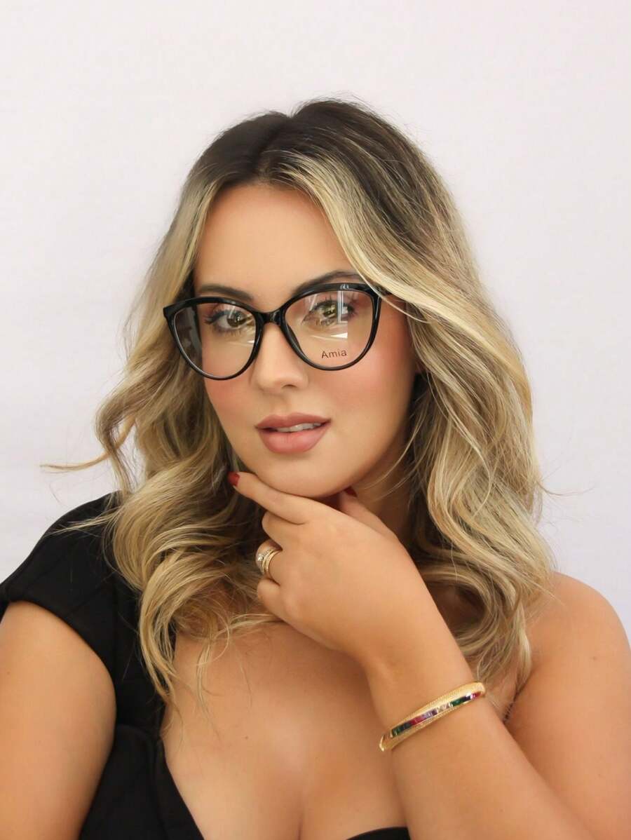 Women Glasses Accessories - màu đen - Xem 1