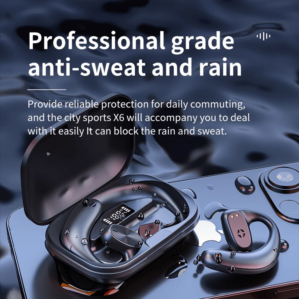 2024 New Release OpenEar Bone Conduction Bluetooth Headphones. Long